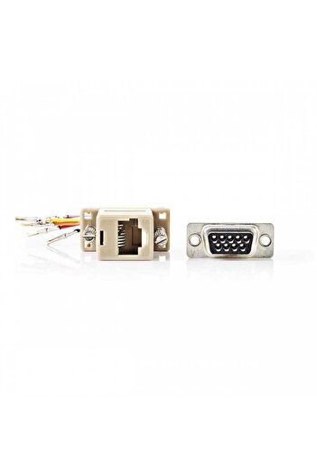 Nedis Adaptor DB9 mama - RJ45 mama