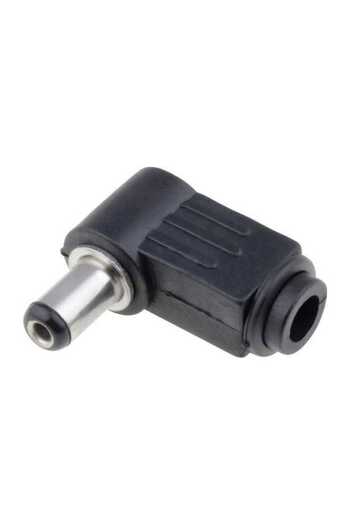OEM DC power plug male 5.5mm x 2.1mm on 9mm cable PC-2.1/5.5K