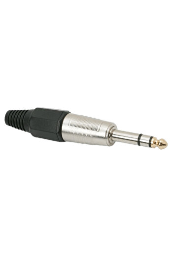 OEM JACK plug, reinforced execution, stereo 6.3 mm male