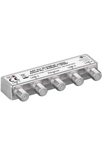 goobay 4x1 switch 4 LNBs DiSEqC 900-2400MHz