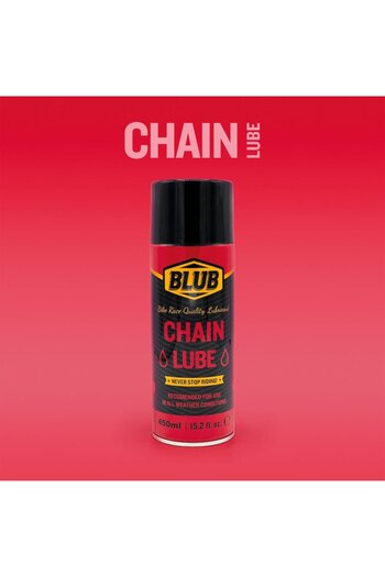 BLUBOO Spray Chain Lube Blub, 450 ml, efficient in all seasons, easy application by spraying