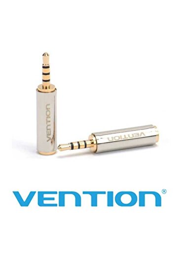 Vention Adapter Jack 2.5 mm 4 pin male - Jack 3.5 mm 4 pin female gold-plated metal VAB-S02-DE