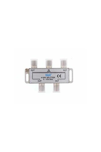 Well CATV Splitter 4 channels 1000Mhz