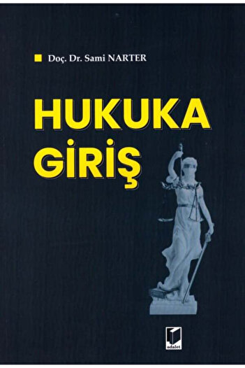 Adalet Yayınevi Hukuka Giriş Sami Narter