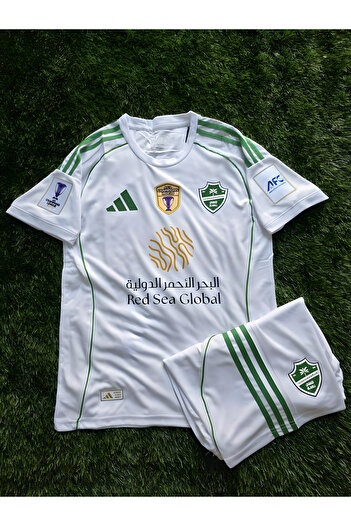 NO N4ME Al-Ahly kit with the logo of the Asian Elite Champion 2026 - white