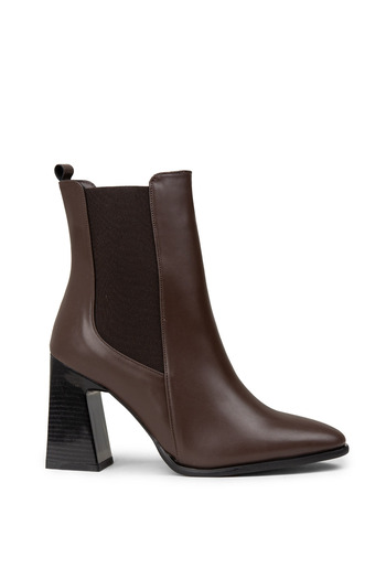 Deery Women's Brown High Sole Chelsea Boots