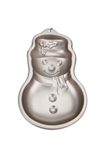 adin tasarım Snowman Cake Mold 13X8 cm Non-Stick Base Christmas Pastry Cake Mold Small