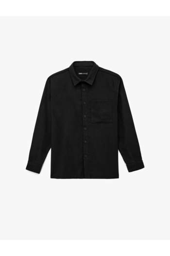 Koton Regular Fit Buttoned Pocket Detailed Long Sleeve Shirt