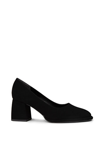 Deery Women's Black Daily Heeled Shoes