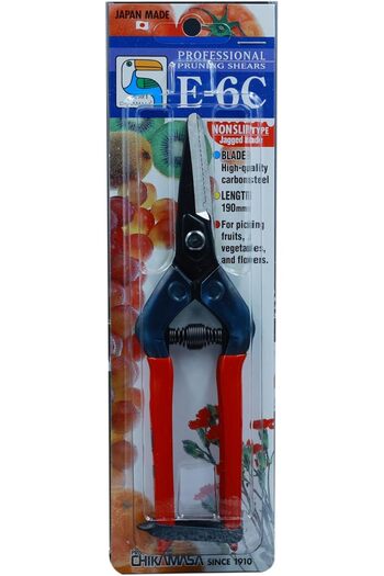 CHİKAMASA Professional Scissor/Shear E-6C Jagged Blade Sap Groove Made In Japan