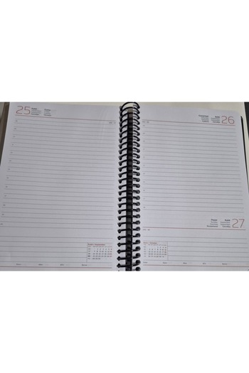 Gıpta 2026 Agenda 17X24 Daily Agenda 407_Sek Red