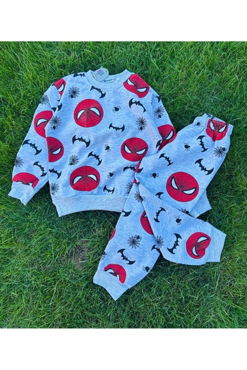 SANTRALBEBE Boy's Printed Pajama Set