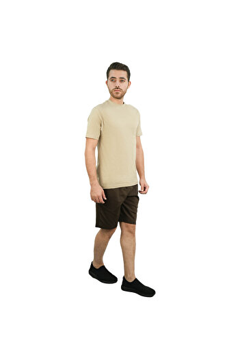 Giordano Men's Cotton Crewneck Slim Fit Tee - Short Sleeve