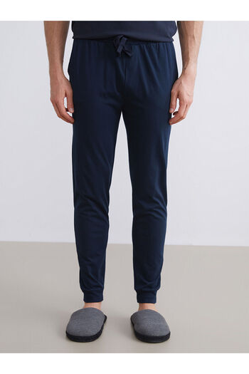 LC Waikiki Navy Blue Standard Fit Men's Pajama Bottoms W52633Z8