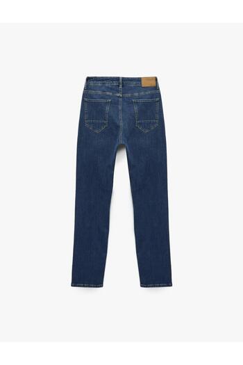 Koton Straight Fit Straight Leg Jeans with Pockets - Mark Straight Jeans (Aw 25)