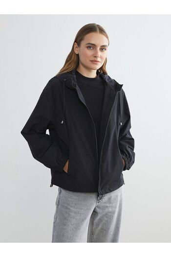 LC Waikiki Lcw Vision Hooded Women's Raincoat
