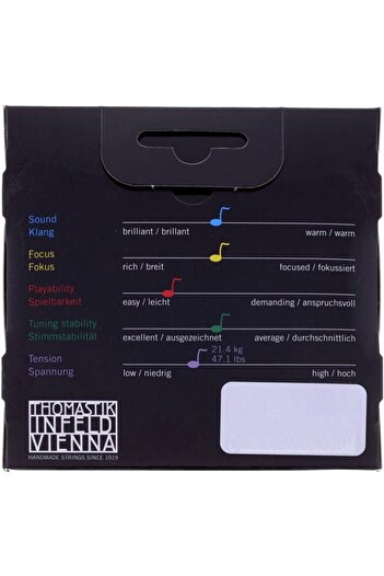 Thomastik Dominant Violin 4/4 Alu Medium Violin Strings