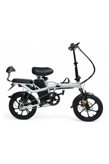 ALBADER Electric Bike 16 Inch, Foldable Electric Bike 65 KM/H Max Speed, Electric Scooter Lightweight 500W
