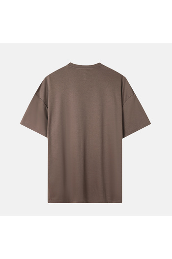 SKILLANO Squillano Wide Fit Sports T-Shirt Ribbed Crew Neck 94% Polyester - 6% Spandex Comfortable Feel Athletic Design