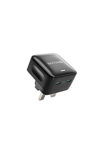 RavPower RAVPower 35W Dual-Port Type-C PD Wall Charger - Black