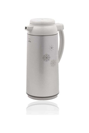 ZOJIRUSHI Japanese Stainless Steel Thermos Gray/White 1300 ml