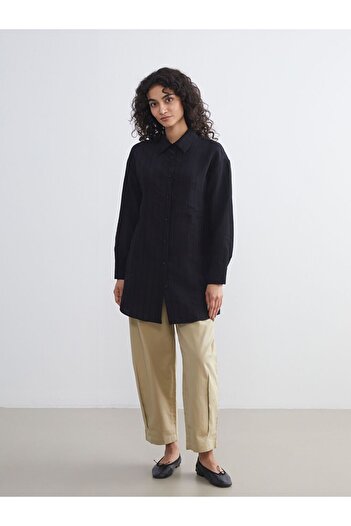 LC Waikiki LCW Modest Loose Fit Kadın Gömlek Tunik