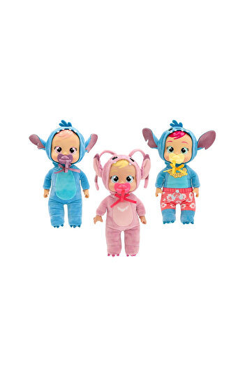GIOCHI PREZIOSI CYB77000 Cry Babies Ağlayan Yumuş Stitch Karakteri Kostümlü