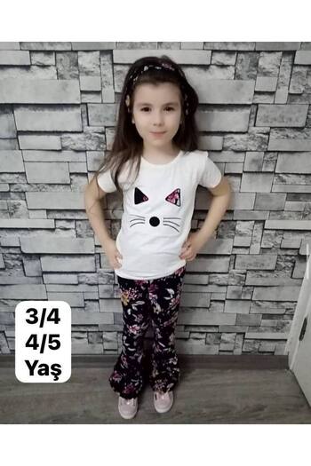 EKNKİDS Girl's Spanish-Style Pants Suit