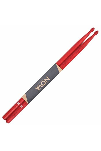 VIC FIRTH Bete Tobe 2BR Nova Hickory Wood Tip Red