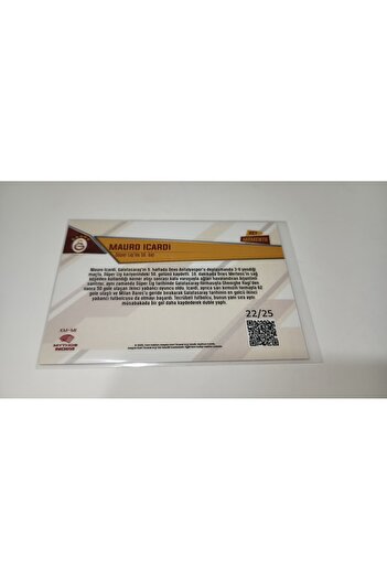 Mythos Cards Mauro 22/25 Number Card