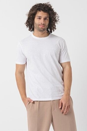 BOSS - Regular Fit Cotton T-Shirt with Discreet Logo