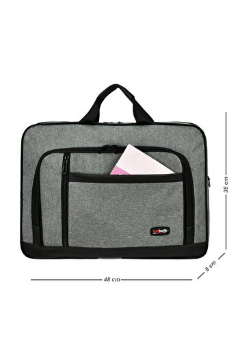 VESSARA 17 Inch Laptop Briefcase with Multifunctional and Full Protection
