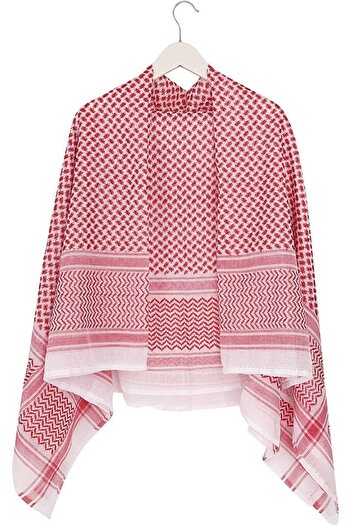 SYOSI Scarf Shemagh Tactical Desert Keffiyeh Head Neck Scarf White Arab Wrap