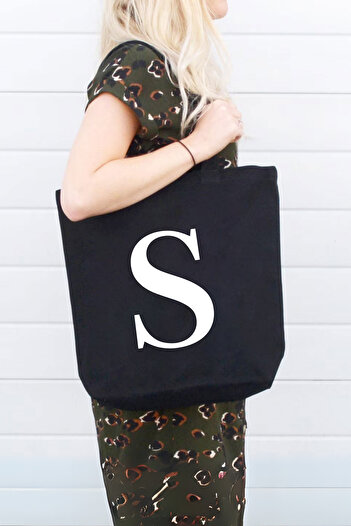 woys Name Initials Printed Women's Shoulder Bag - Special Day, Birthday Gift Bag - Gift Wrapped