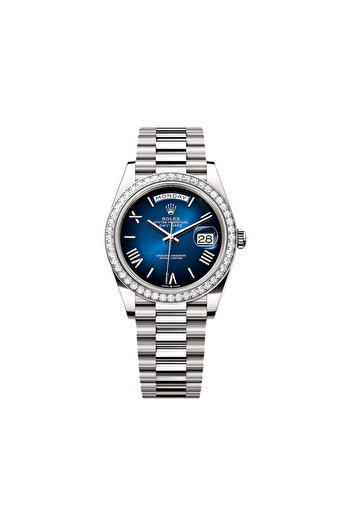 Rolex Day-Date 40 228349RBR-0045 White Gold Unisex Watch Super Master