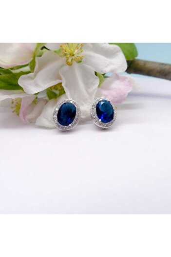 Silver berry S925 Blue Dream Earrings