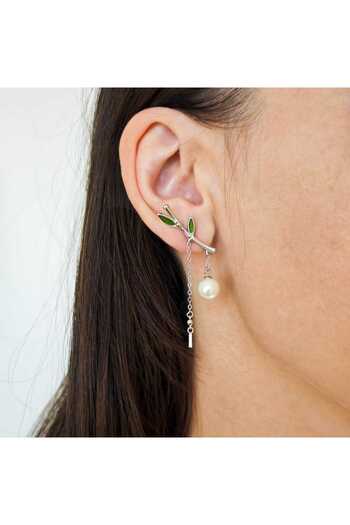 Silver berry S925 Zen Garden Earrings