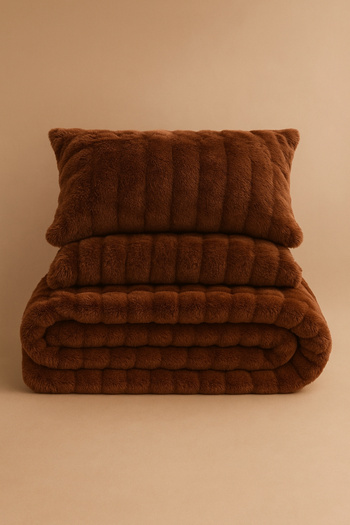 sutra Bubble Rabbit Feather Double Duvet Bedspread Set