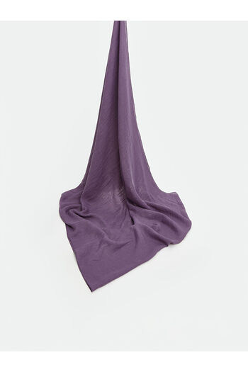 LC Waikiki Purple Basic Women's Shawl