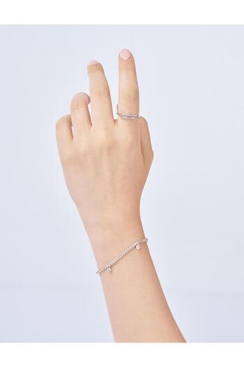 Kayra Couple Look Ring Silver