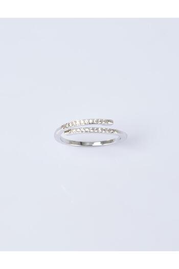 Kayra Couple Look Ring Silver