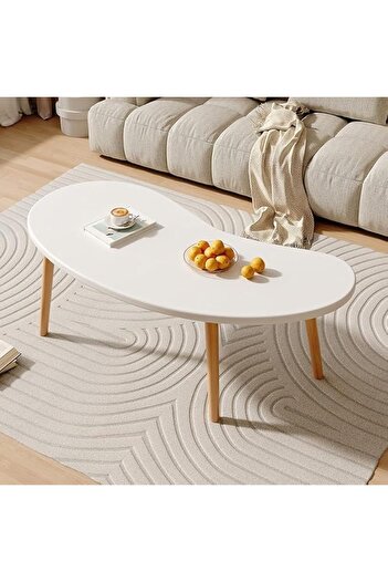 Modern shop Sleephead Solid Wood Mango Coffee Table, White