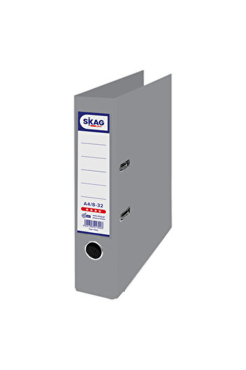 Skag Bookshelf PP A4 8 cm gray