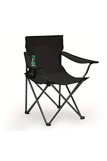 Generic Camping Chair Set of 6 Folding Chairs with Oxford Cloth and Metal Legs - 40 x 40 x 80 cm