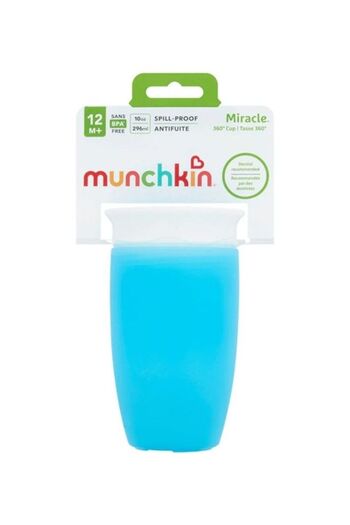 Munchkin Miracle 360° Sippy Cup 1 Piece 10oz - Blue