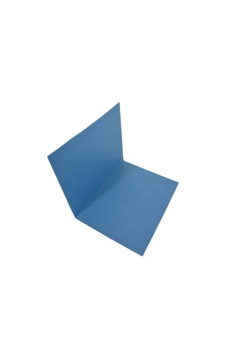 OEM Simple blue supercolor cardboard folder 10 pcs/set