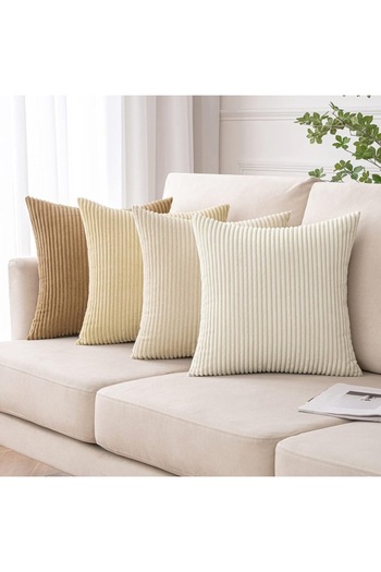 Enventor Set 4 Pillowcases Enventor, 40x40cm, Multicolor, High-Quality Polyester