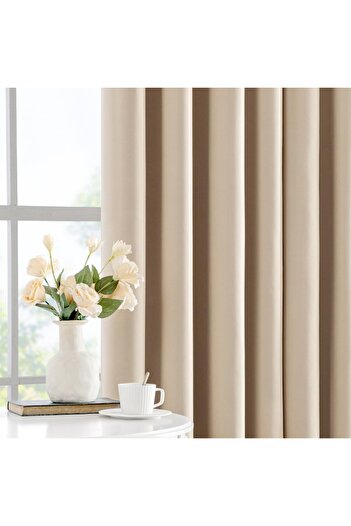 Enventor Set 2 Pieces Blackout Curtain, 200 X 245 Cm - CN