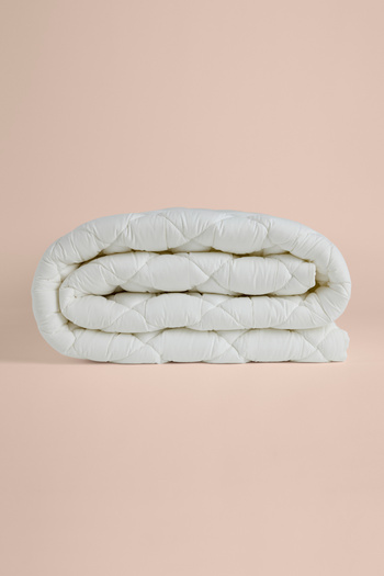 Penelope 100% Microfiber Cotton Fabric Mattress Pad 160X200 cm - Celeste Series
