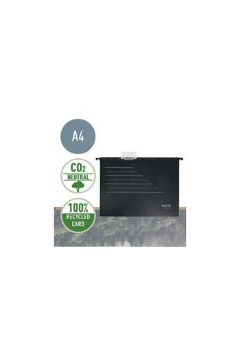Leitz Hanging folder Recycle recycled cardboard A4 black